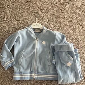 Moncler Light Blue Baby Jacket